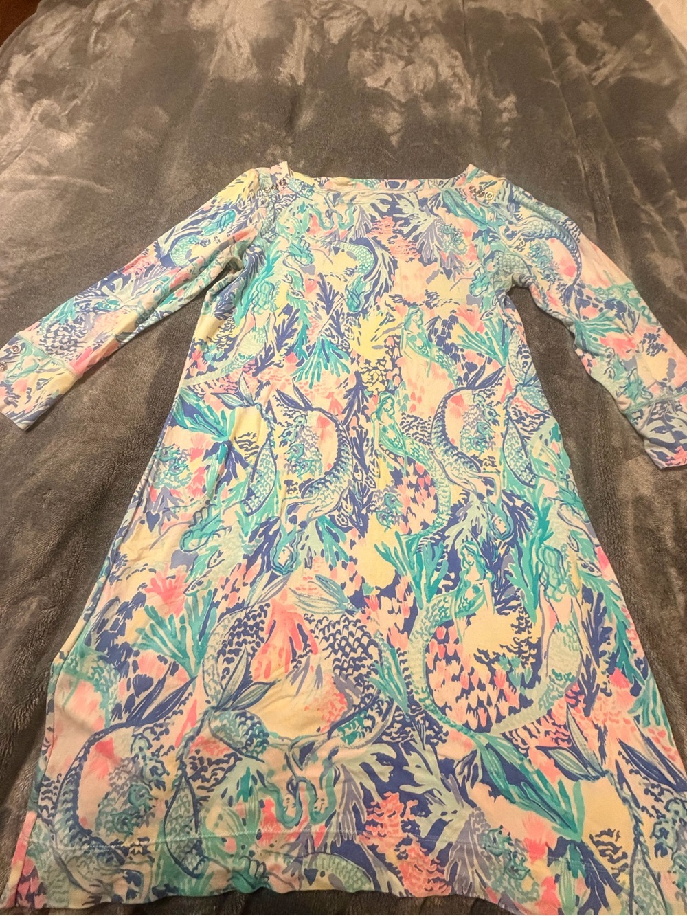 Lilly Pulitzer Mermaid Cove print Dress